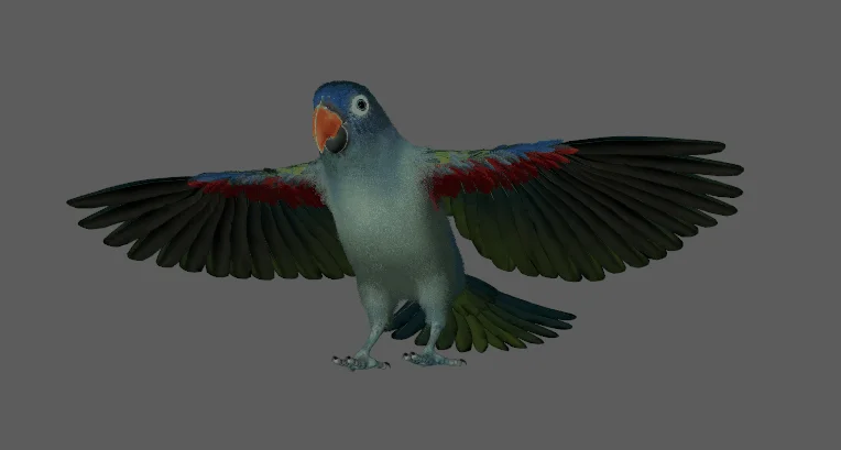 Blue Parrot